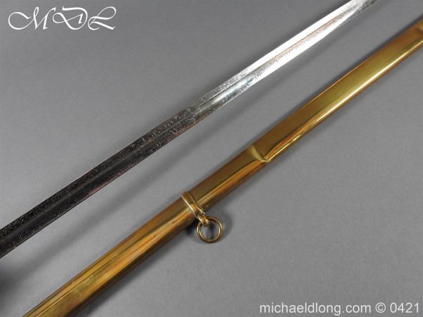 2nd Glamorgan Rifle Volunteers Presentation Sword - Image 28