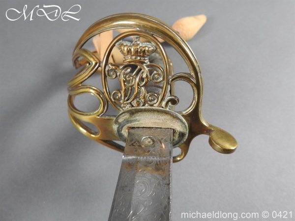 2nd Glamorgan Rifle Volunteers Presentation Sword - Image 8