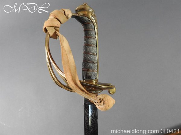 2nd Glamorgan Rifle Volunteers Presentation Sword - Image 4