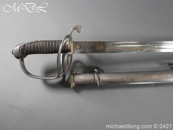 Gloucestershire Hussars Cavalry Officer’s Sword - Image 2