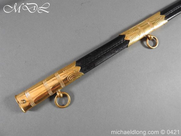 British Royal Naval Reserve Officer’s Sword & Belt - Image 24