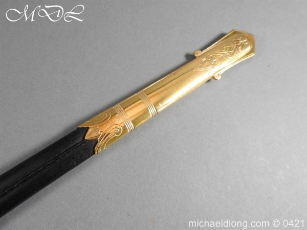 British Royal Naval Reserve Officer’s Sword & Belt - Image 22