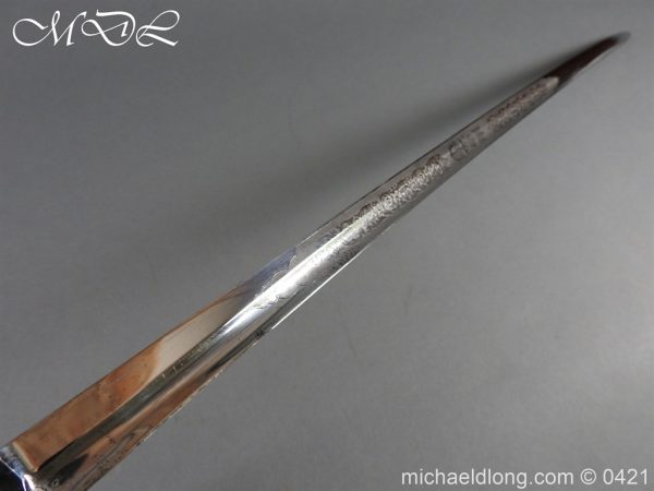 British Royal Naval Reserve Officer’s Sword & Belt - Image 15
