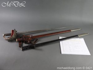 Seaforth Highlanders Officer’s Sword – Sir T G Cope