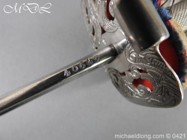 Seaforth Highlanders Officer’s Sword – Sir T G Cope - Image 13