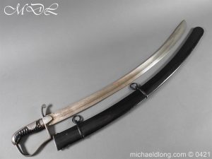 1796 Light Cavalry Sword by Wooley