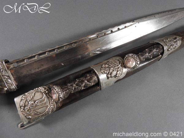 Georgian Scottish Silver Mounted Dirk - Image 30