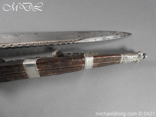 Georgian Scottish Silver Mounted Dirk - Image 26