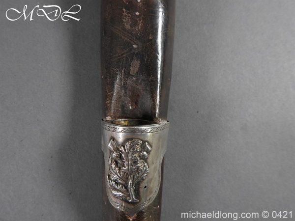 Georgian Scottish Silver Mounted Dirk - Image 21