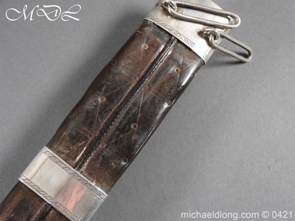 Georgian Scottish Silver Mounted Dirk - Image 18