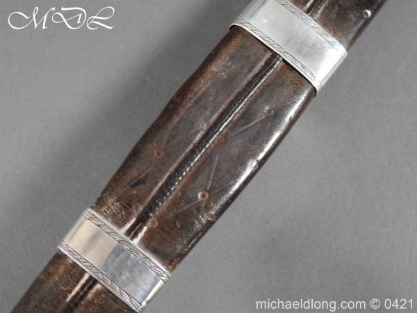 Georgian Scottish Silver Mounted Dirk - Image 17