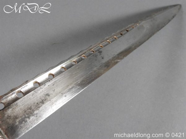 Georgian Scottish Silver Mounted Dirk - Image 15