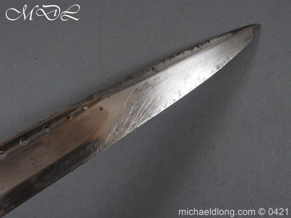 Georgian Scottish Silver Mounted Dirk - Image 13