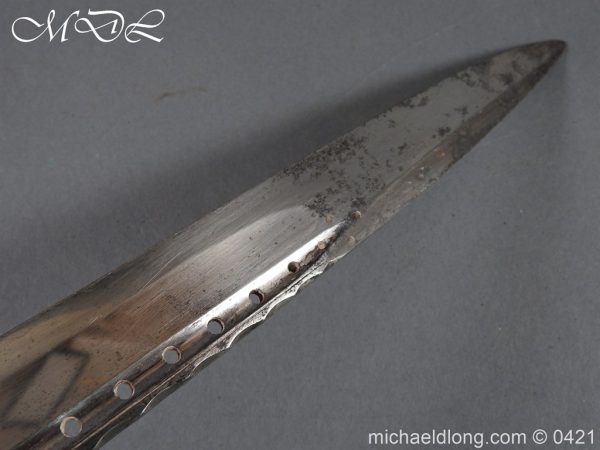 Georgian Scottish Silver Mounted Dirk - Image 11