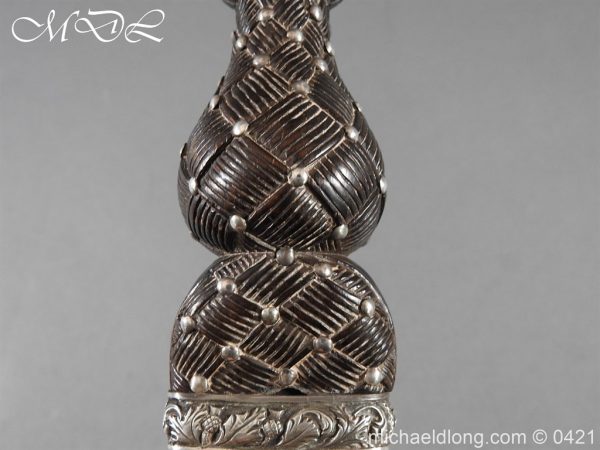 Georgian Scottish Silver Mounted Dirk - Image 8
