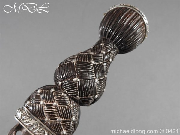 Georgian Scottish Silver Mounted Dirk - Image 6
