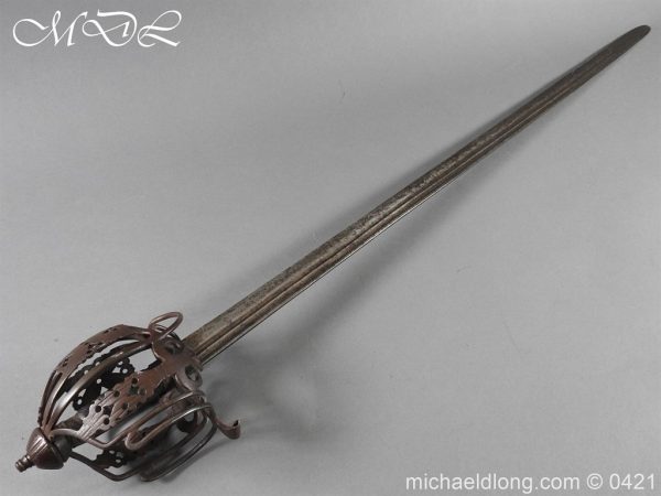 Scottish Infantry Officer’s Backsword - Image 19