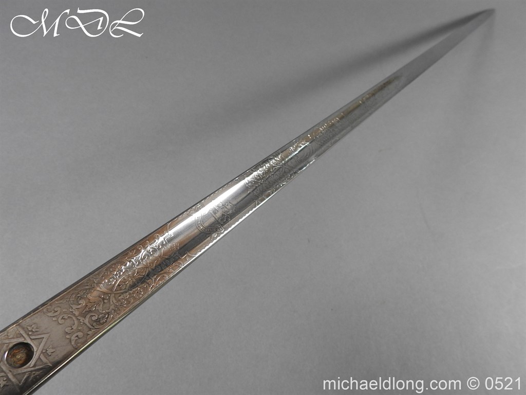 Victorian Infantry Officer’s Presentation Sword - Image 27