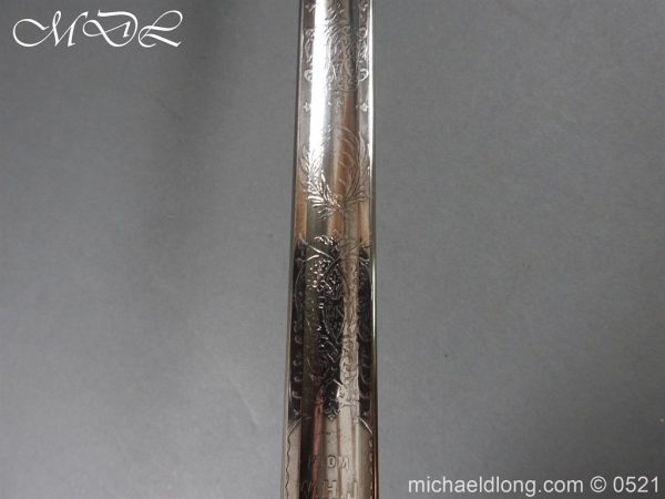 Victorian Infantry Officer’s Presentation Sword - Image 17