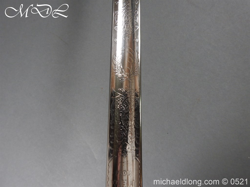 Victorian Infantry Officer’s Presentation Sword - Image 17