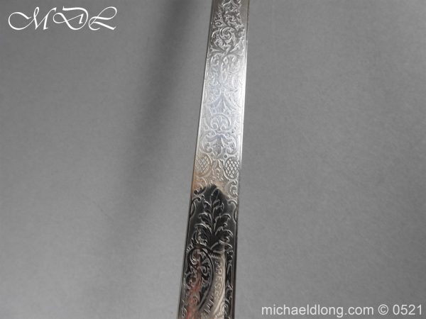 michaeldlong.com 18373 600x450 Victorian Surrey Rifles Presentation Officer’s Sword