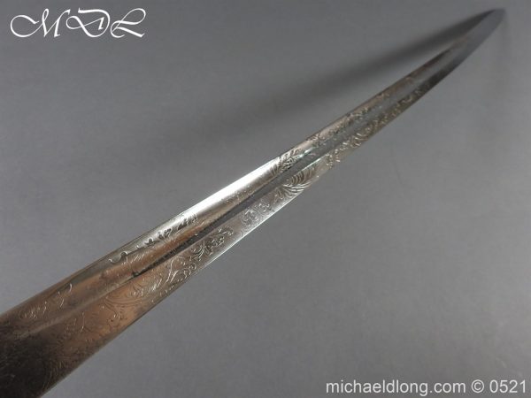 Victorian Glamorgan Rifles Presentation Sword - Image 26