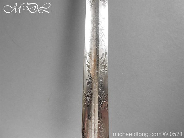 Victorian Glamorgan Rifles Presentation Sword - Image 23