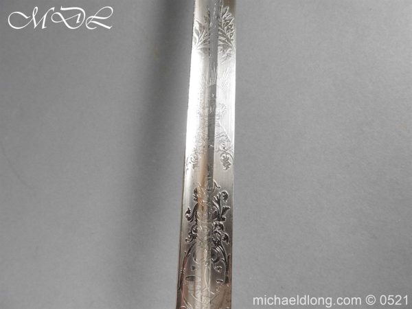 Victorian Glamorgan Rifles Presentation Sword - Image 22