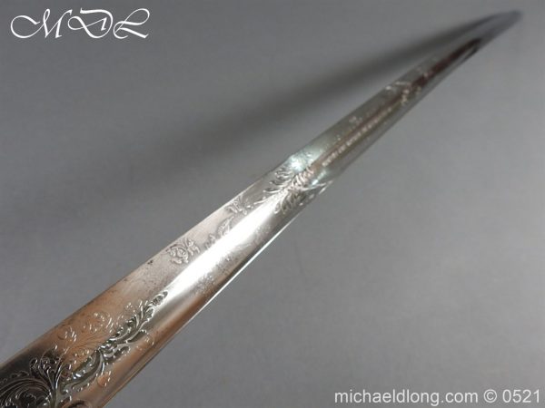 Victorian Glamorgan Rifles Presentation Sword - Image 20