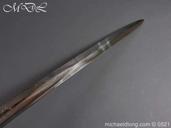 Victorian Glamorgan Rifles Presentation Sword - Image 15