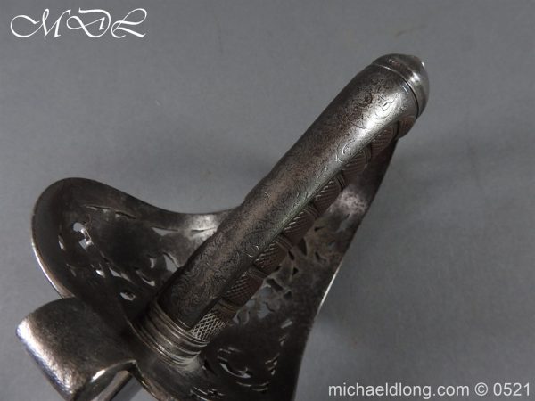 Victorian Glamorgan Rifles Presentation Sword - Image 7