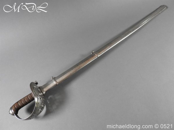 Victorian Glamorgan Rifles Presentation Sword - Image 3