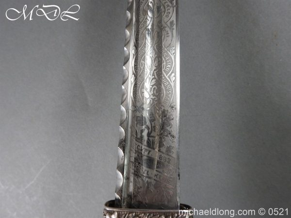 Victorian Gordon Highlanders Silver Mounted Regimental Dirk - Image 16