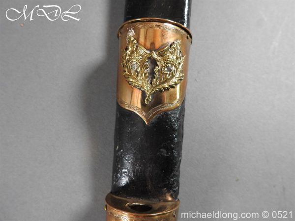 Seaforth Highlanders Regimental Dirk - Image 16