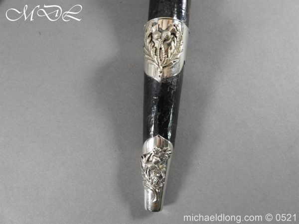 Victorian London Scottish Regimental Dirk - Image 12