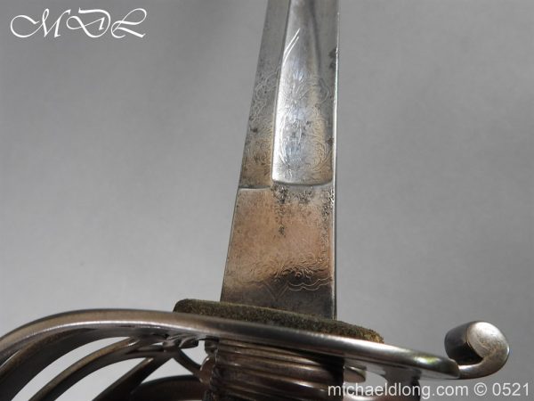 Kings Royal Rifle Corp Officer’s Sword by Wilkinson - Image 15