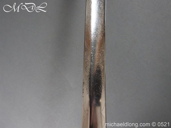 Kings Royal Rifle Corp Officer’s Sword by Wilkinson - Image 13