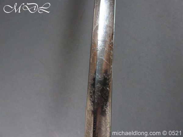 Kings Royal Rifle Corp Officer’s Sword by Wilkinson - Image 11