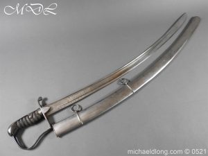 British 1788 – 1796 Light Cavalry Officer’s Sword