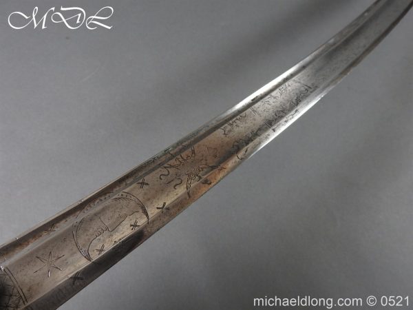 British 1788 – 1796 Light Cavalry Officer’s Sword - Image 20