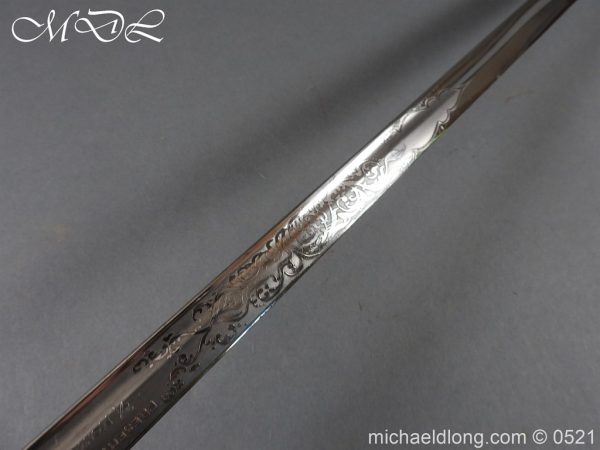 Montgomeryshire Yeomanry 1912 Presentation Sword - Image 20