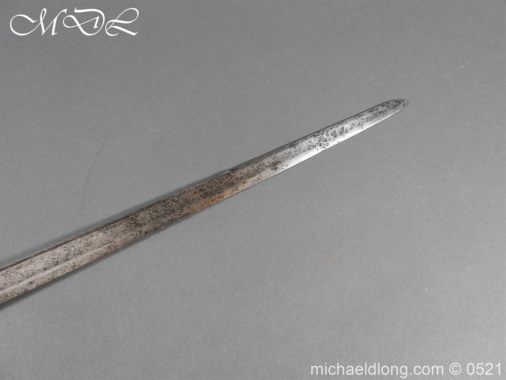 Flintlock 18th Century Sword Pistol By Van De Baize - Image 4