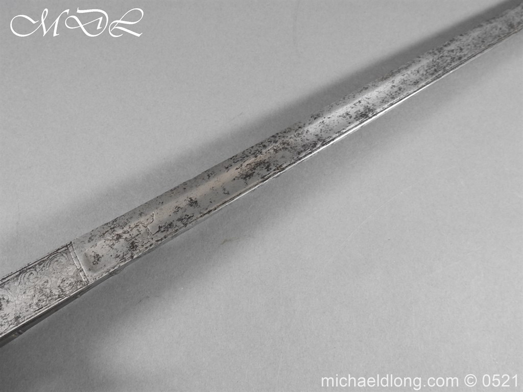 Flintlock 18th Century Sword Pistol By Van De Baize - Image 8