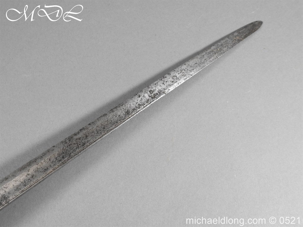 Flintlock 18th Century Sword Pistol By Van De Baize - Image 9