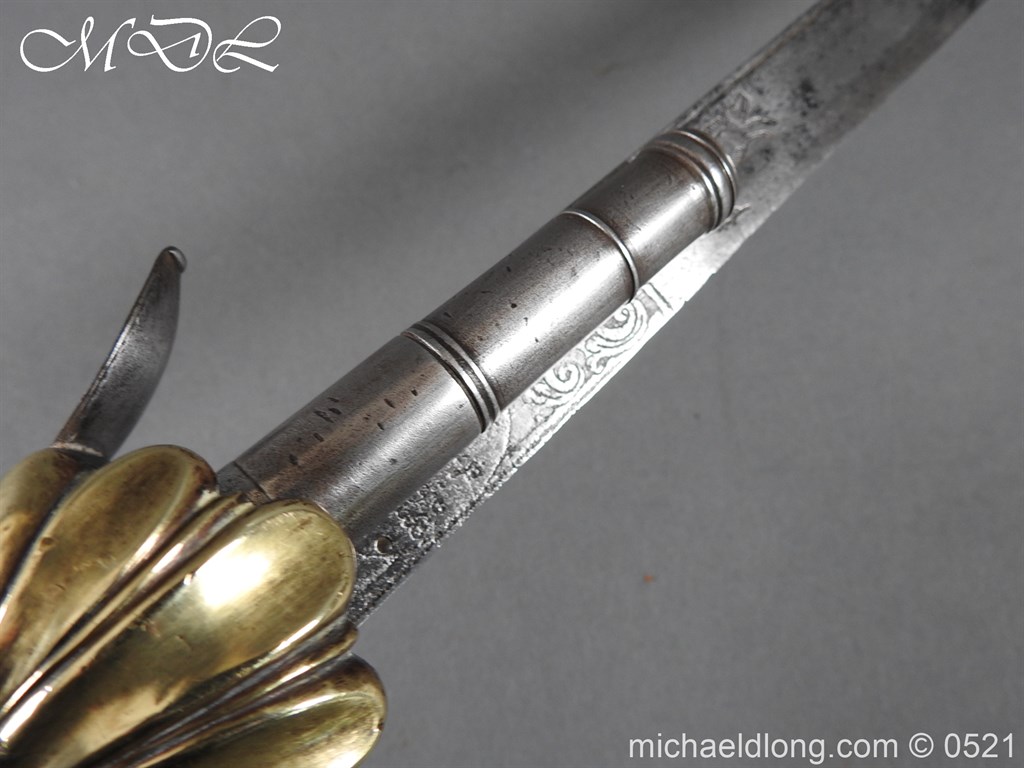 Flintlock 18th Century Sword Pistol By Van De Baize - Image 11