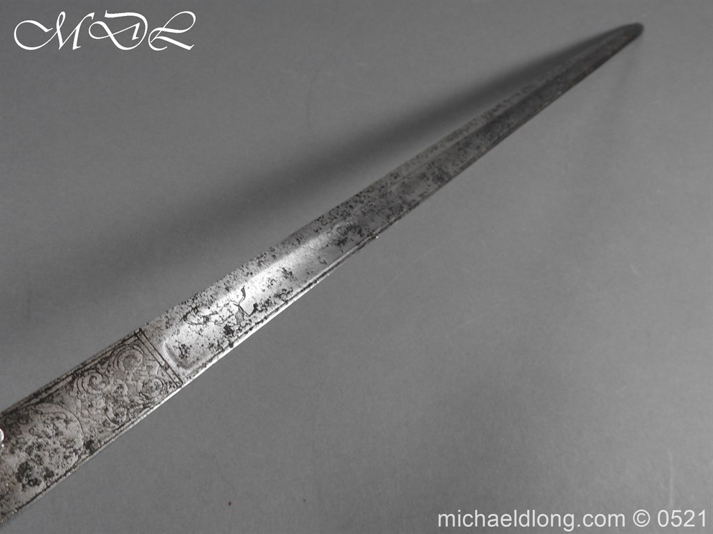 Flintlock 18th Century Sword Pistol By Van De Baize - Image 14