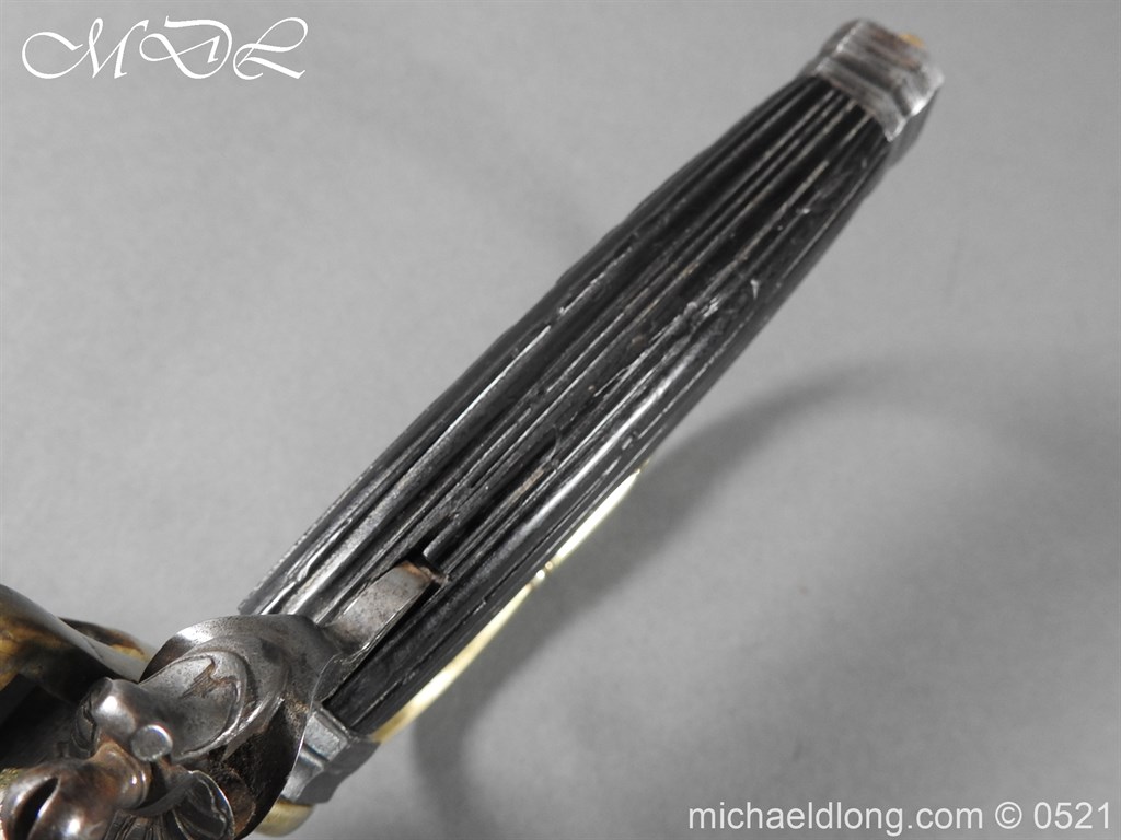 Flintlock 18th Century Sword Pistol By Van De Baize - Image 25