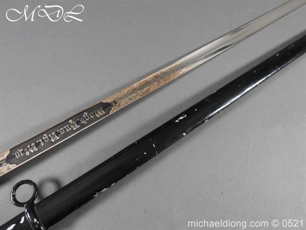Prussian Blue and Gilt Officer’s Sword - Image 34