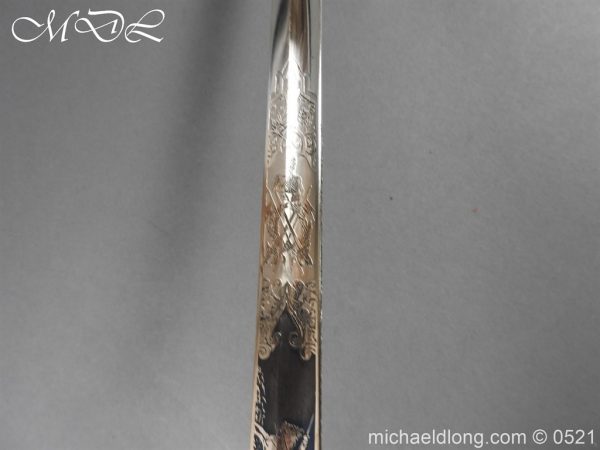 Prussian Blue and Gilt Officer’s Sword - Image 16