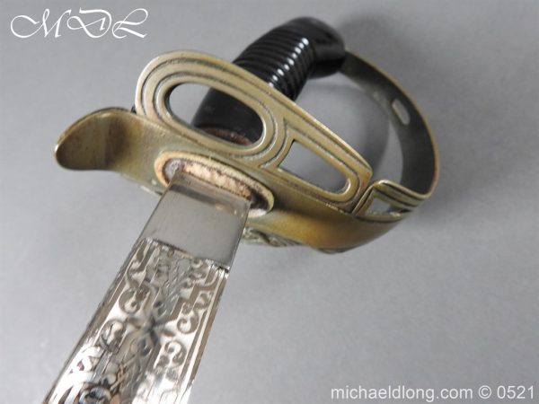 Prussian Blue and Gilt Officer’s Sword - Image 6